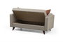Atelier Del Sofa Polya Sofá Cama de 2 Plazas - Beige
